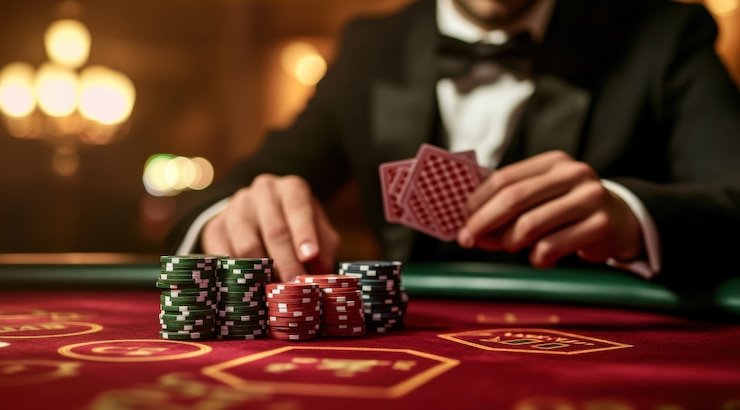 Pengguna Indonesia membaca panduan hiburan online
